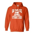 thumbnail image 1 of Adult Go Topless Get Dirty Off Roading Sweatshirt Hoodie, 1 of 1