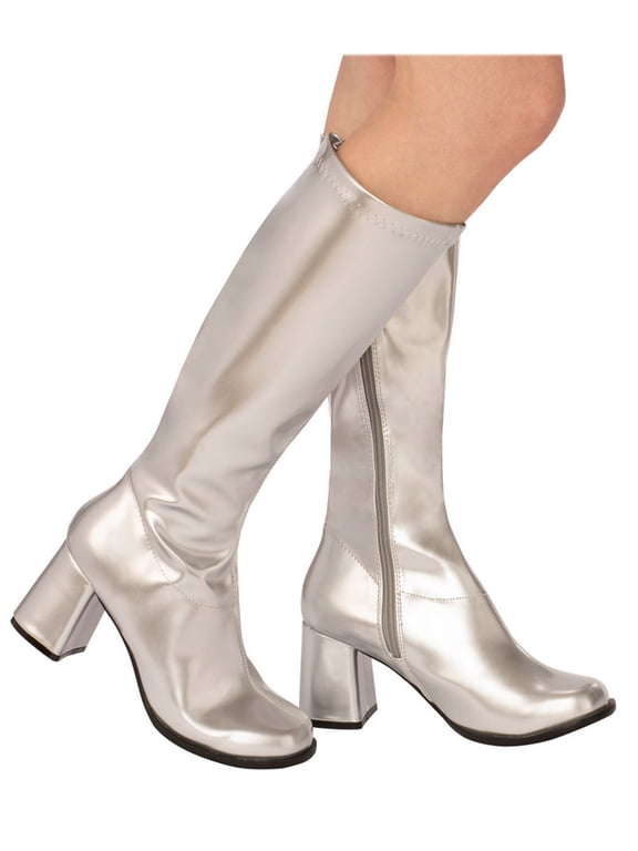 Adult GoGo Boot Silver