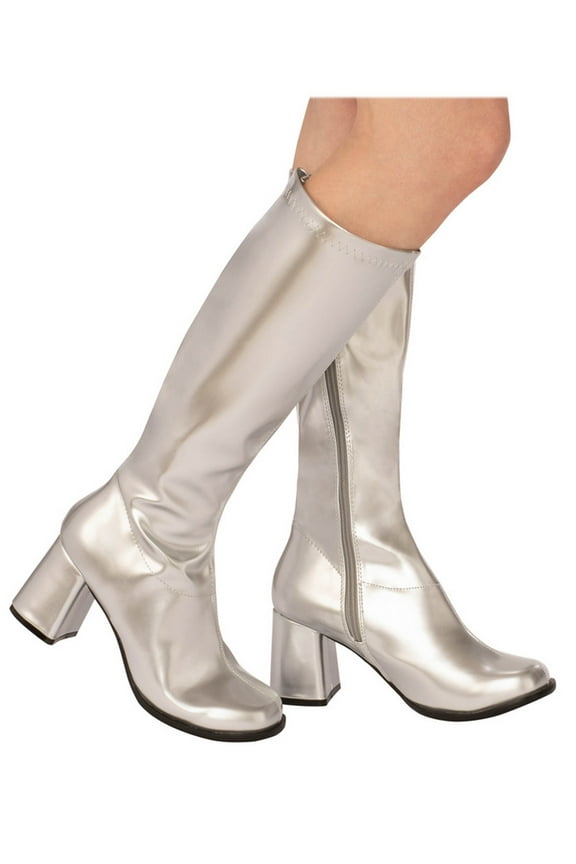 Adult GoGo Boot Silver