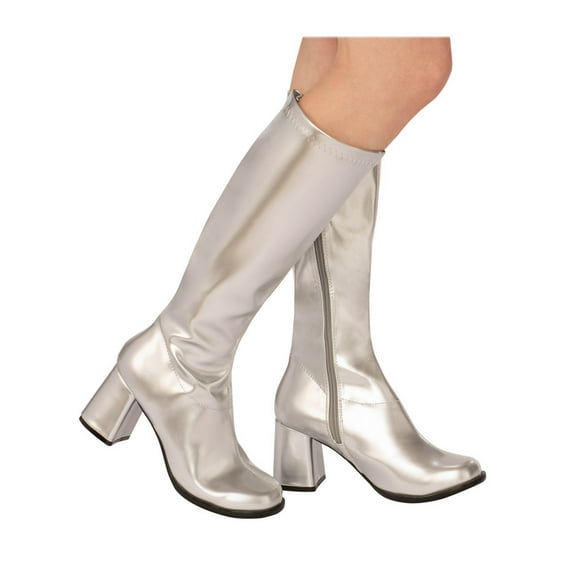 Adult GoGo Boot Silver