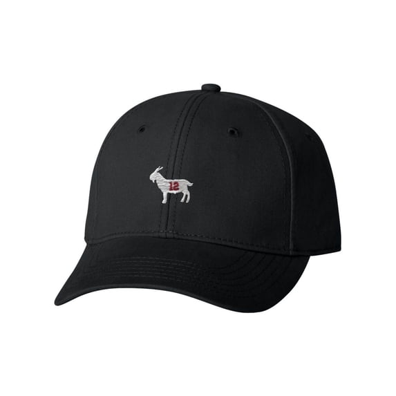 Adult Goat #12 Embroidered Dad Hat Structured Cap
