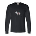 thumbnail image 1 of Adult Goat #12 Long Sleeve T-Shirt, 1 of 1
