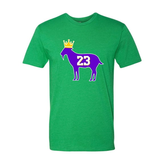 Adult Goat James G.O.A.T. King Deluxe T-Shirt