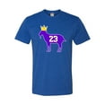 thumbnail image 1 of Adult Goat James G.O.A.T. King Deluxe T-Shirt, 1 of 1