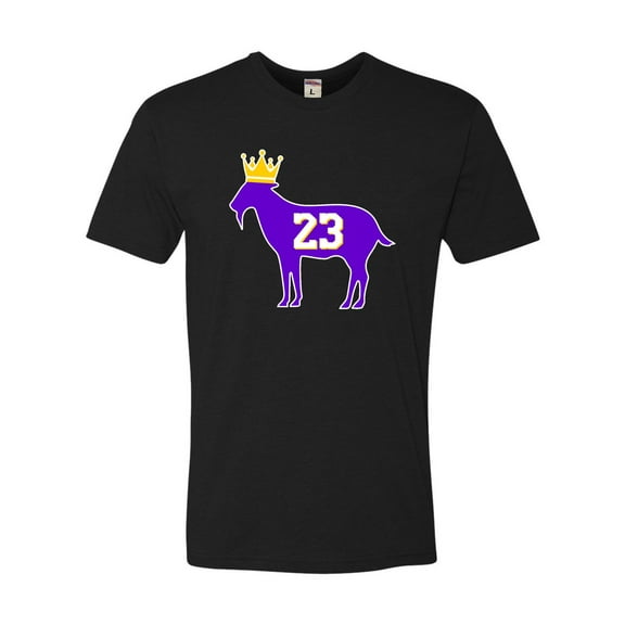 Adult Goat James G.O.A.T. King Deluxe T-Shirt