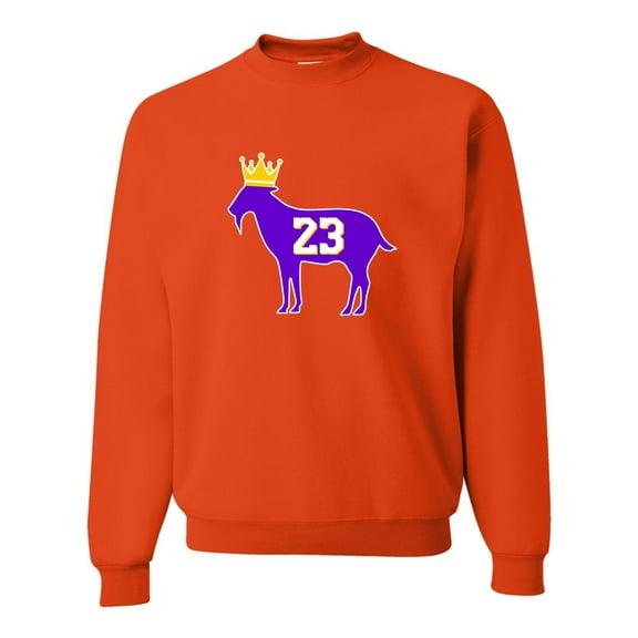 Adult Goat James G.O.A.T. King Sweatshirt Crewneck