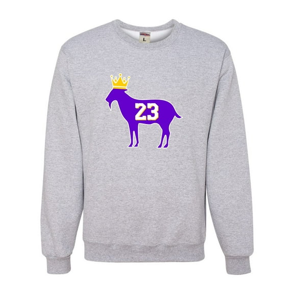 Adult Goat James G.O.A.T. King Sweatshirt Crewneck