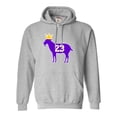 thumbnail image 1 of Adult Goat James G.O.A.T. King Sweatshirt Hoodie, 1 of 1