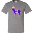 thumbnail image 1 of Adult Goat James G.O.A.T. King T-Shirt, 1 of 1