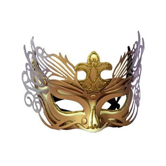 Mask Gold Laser Cut- Mardi Gras