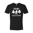 thumbnail image 1 of Adult Gone Squatchin' Gone Squatching Bigfoot Sasquatch Deluxe T-Shirt, 1 of 1