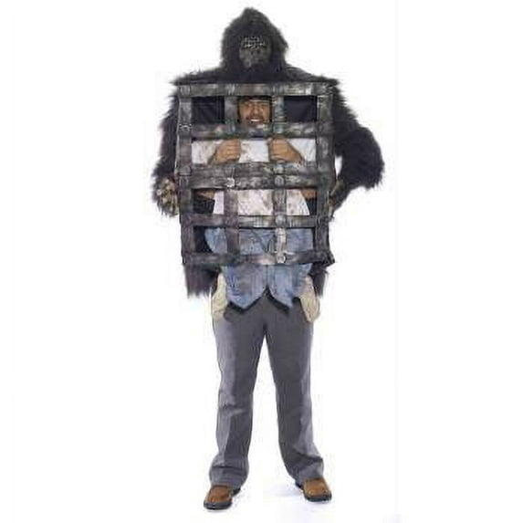 GORILLA WITH CAGE