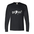 thumbnail image 1 of Adult Got Ice? Hockey Lovers Long Sleeve T-Shirt, 1 of 1
