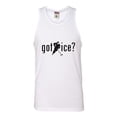 thumbnail image 1 of Adult Got Ice? Hockey Lovers Sleeveless Tank Top Cotton T-Shirt, 1 of 1