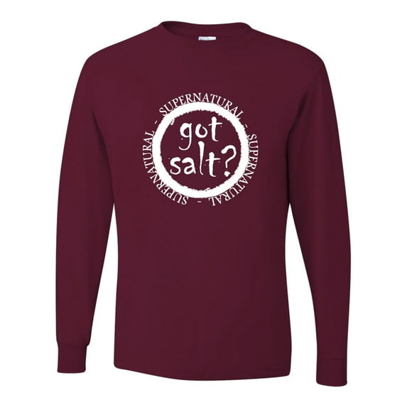 Adult Got Salt? Supernatural Long Sleeve T-Shirt