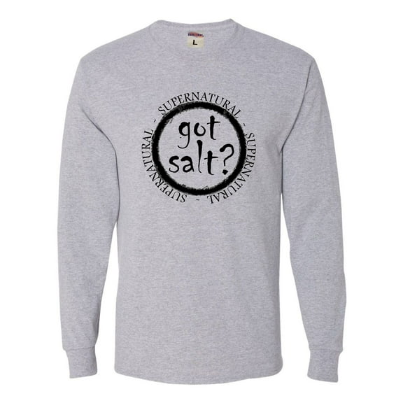 Adult Got Salt? Supernatural Long Sleeve T-Shirt
