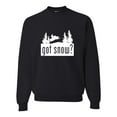 thumbnail image 1 of Adult Got Snow Funny Snowmobile Lover Sweatshirt Crewneck, 1 of 1