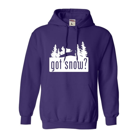 Adult Got Snow Funny Snowmobile Lover Sweatshirt Hoodie