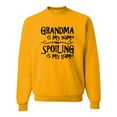 thumbnail image 1 of Adult Grandma Is My Name Spoiling Is My Game Sweatshirt Crewneck, 1 of 1
