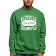 thumbnail image 1 of Adult Great Dads Get Promoted To Grandpas Funny New Dad Sweatshirt Crewneck, 1 of 1