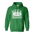 thumbnail image 1 of Adult Great Dads Get Promoted To Grandpas Funny New Dad Sweatshirt Hoodie, 1 of 1