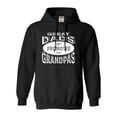 thumbnail image 1 of Adult Great Dads Get Promoted To Grandpas Funny New Dad Sweatshirt Hoodie, 1 of 1