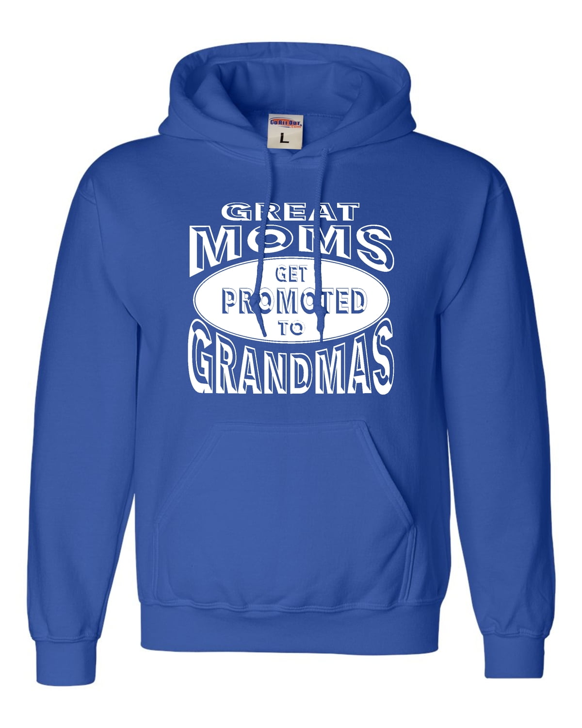 Adult Great Moms Get Promoted To Grandmas Funny New Mom Sweatshirt