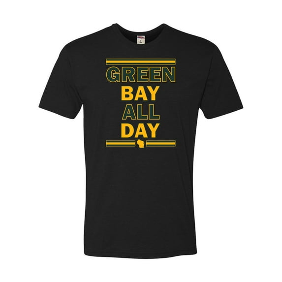 Adult Green Bay All Day Deluxe T-Shirt