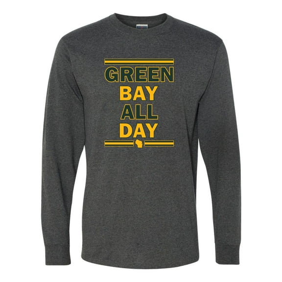 Adult Green Bay All Day Long Sleeve T-Shirt