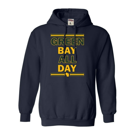 Adult Green Bay All Day Sweatshirt Hoodie