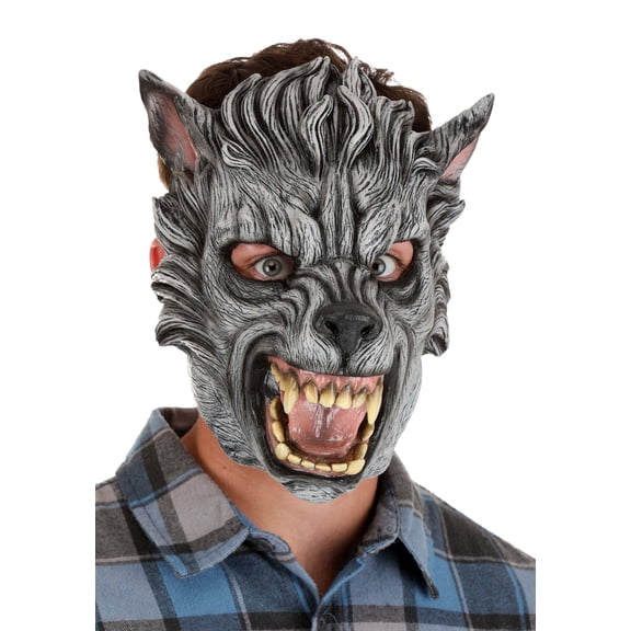 Adult Grey Wolf Mask