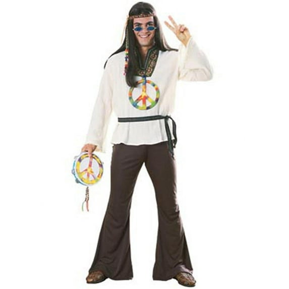 Rubie's Feeling Groovy Men's Groovin Man Hippie Costume, Standard