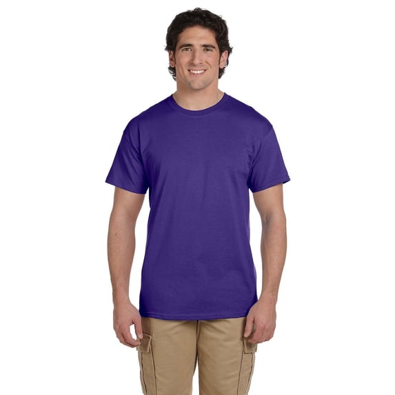 Adult HD Cottonâ„¢ T-Shirt, PURPLE- 3X, 1 PACK