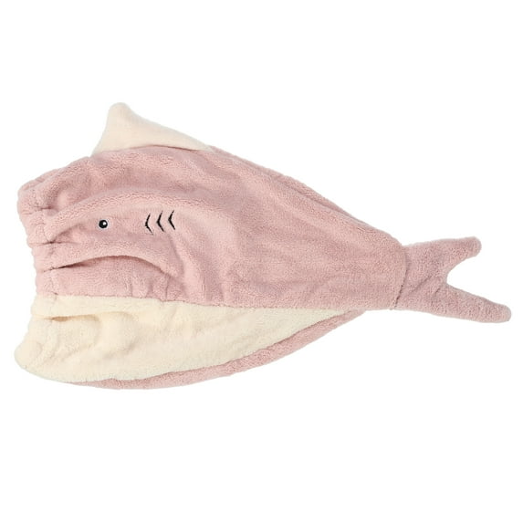 Adult Hair Drying Towel Dry Cap Towel Cap Quick Drying Lightweight Strong Absorbent Pink