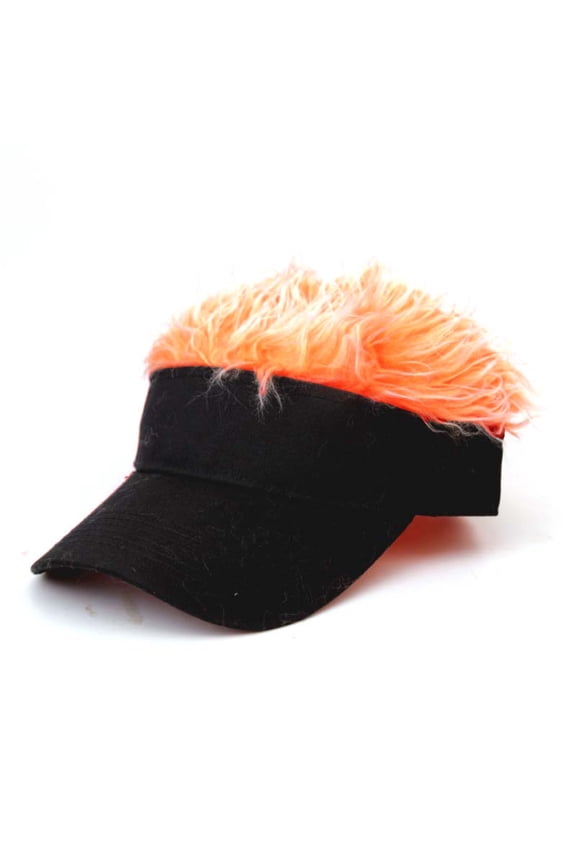 Adult Fashion Cap Wig for DIY Hairstyle - Solid Design for Baseball Enthusiasts
