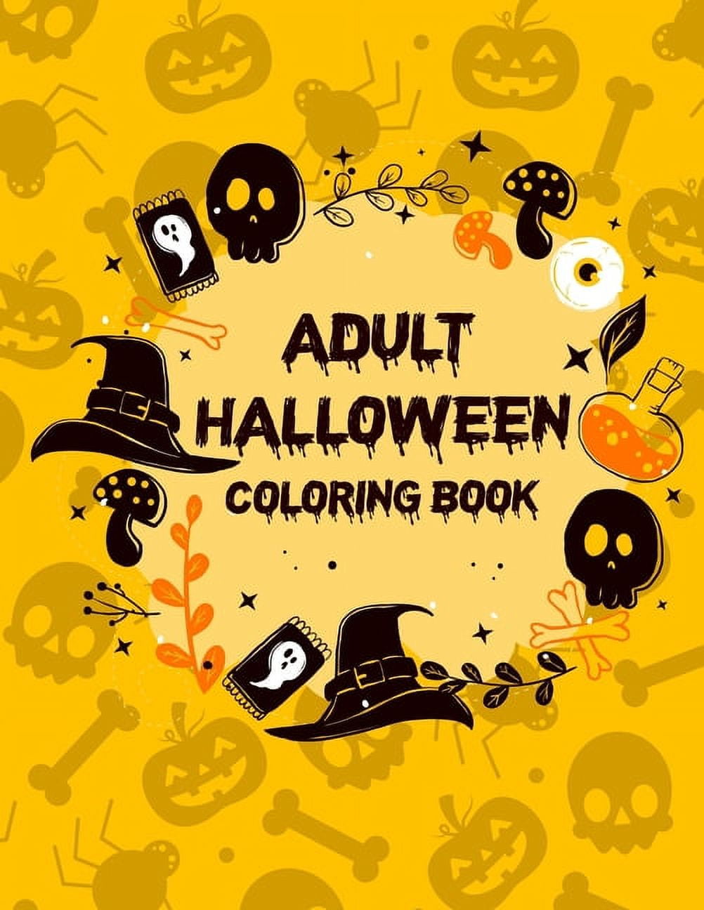 Halloween Sketch Book for Kids: Brown Boo Large Drawing Paper with 80 Pages  (8.5 x 11) (Paperback) 