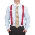 thumbnail image 1 of Adult Halloween Costume Bill Mmmk Office Boss Shirt Combo Set, 1 of 4