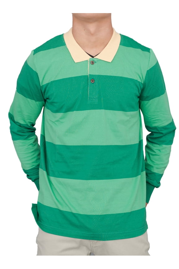 Adult Halloween Costume Detective and Blue Striped Shirt