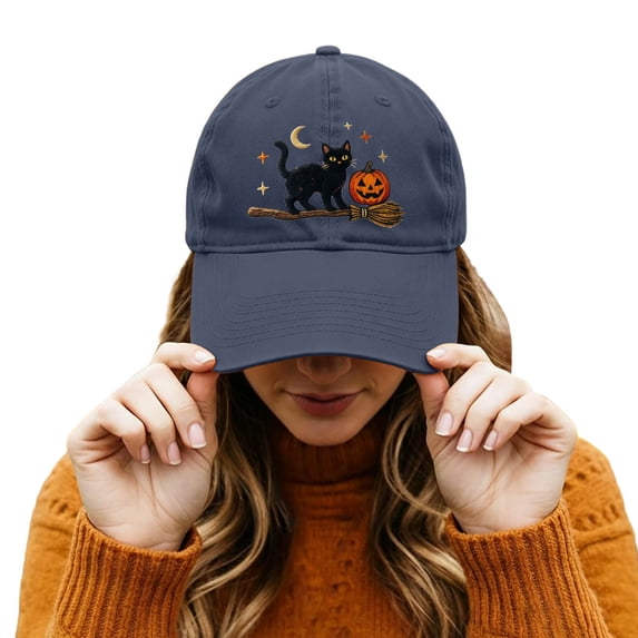 Adult Halloween Fashion Print Sun Hat Baseball Cap Casual Unisex Breathable Outdoor Adjustable Headwear for Daily Wear