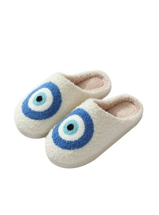 Pre-owned Caveman Slippers In Blue