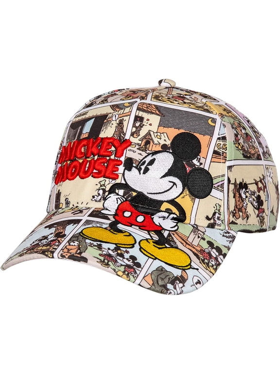 Adult Hat Comic Print Mickey