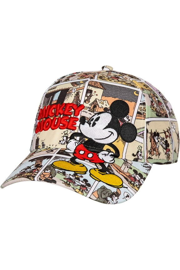 Adult Hat Comic Print Mickey
