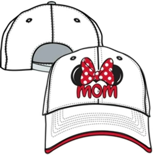 Adult Hat Mom Fan, White