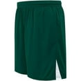 thumbnail image 1 of Adult Hawk Shorts, Forest & White - Large, 1 of 1