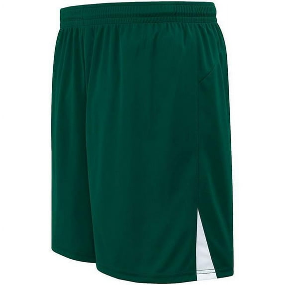 Adult Hawk Shorts, Forest & White - Large