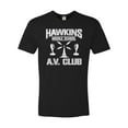 thumbnail image 1 of Adult Hawkins Middle School AV Club Deluxe T-Shirt, 1 of 1