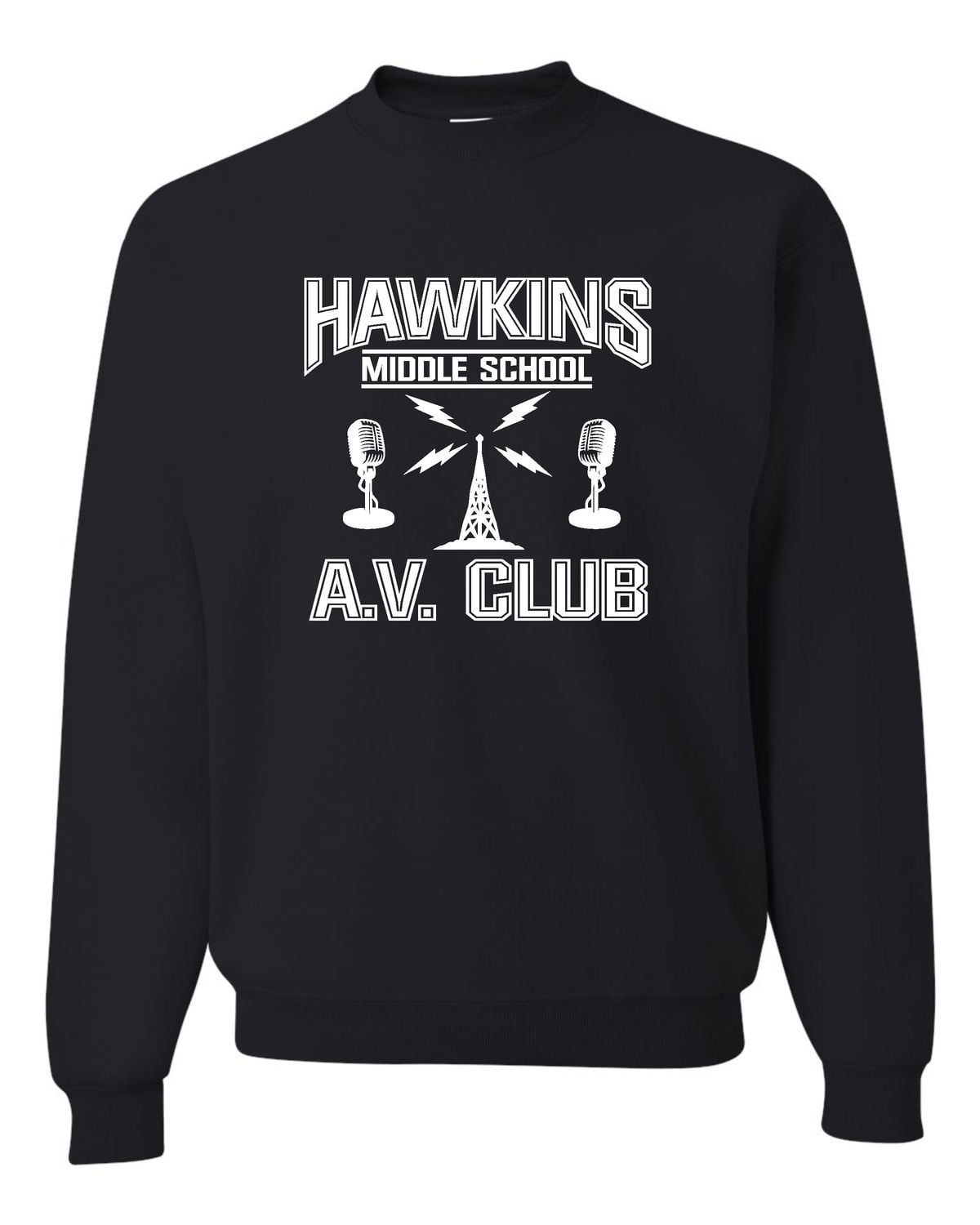 Hawkins middle school sweatshirt hotsell