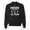 thumbnail image 1 of Adult Hawkins Middle School AV Club Sweatshirt Crewneck, 1 of 1