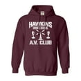 thumbnail image 1 of Adult Hawkins Middle School AV Club Sweatshirt Hoodie, 1 of 1