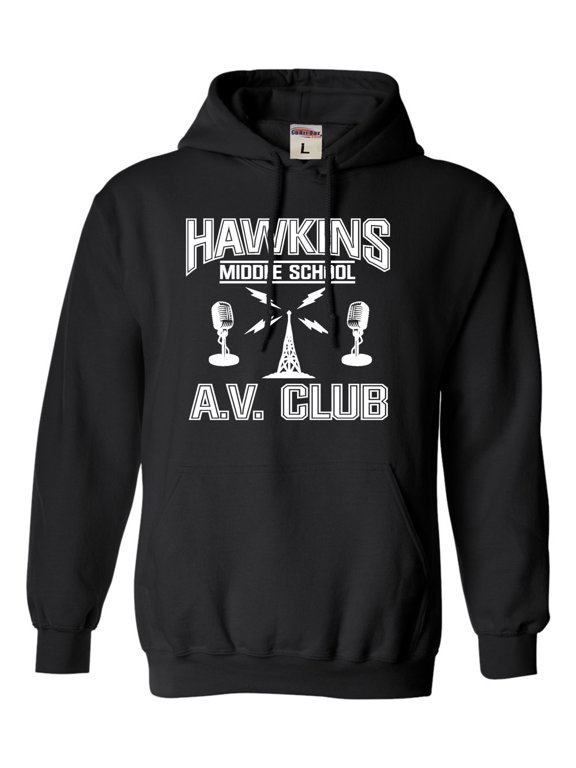 Adult Hawkins Middle School AV Club Sweatshirt Hoodie